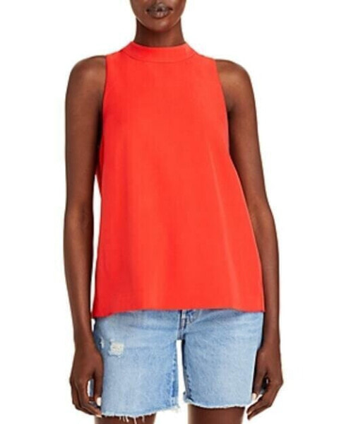 Milly Daphne 274536 Sleeveless Top coral size S