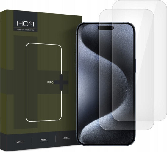 Hofi SZKŁO HARTOWANE HOFI GLASS PRO+ 2-PACK IPHONE 16 CLEAR