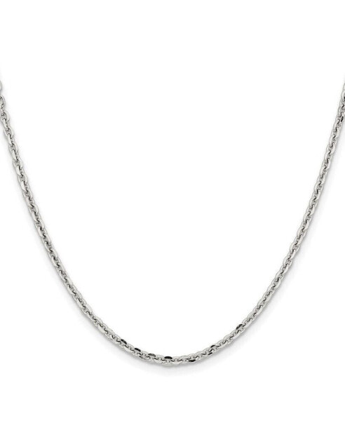 Stainless Steel Polished 2.7mm Cable Chain Necklace