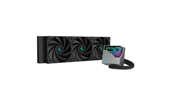 Deepcool LT720 - All-in-one liquid cooler - 12 cm - Black