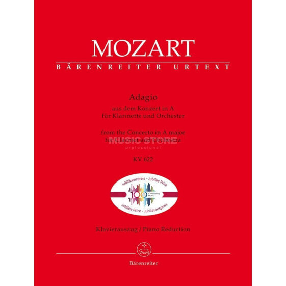 Bärenreiter Mozart: Adagio KV 622