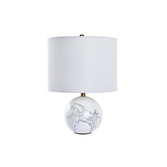 Настольная лампа DKD Home Decor Белый Позолоченный Металл 50 W 220 V 36 x 36 x 52 cm