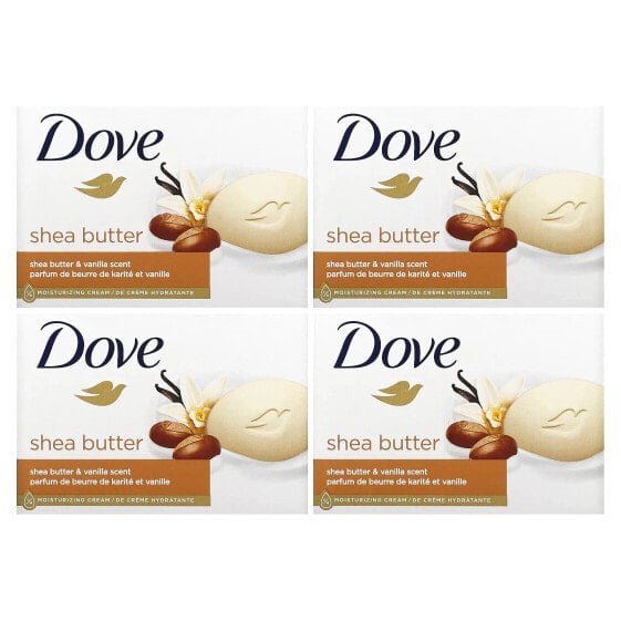 Мыло для тела Dove с маслом ши и ванилью, 2 куска по 106 г