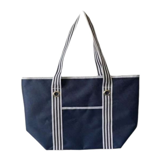 Beach Bag Dark blue Oxford 48 x 18 x 34 cm