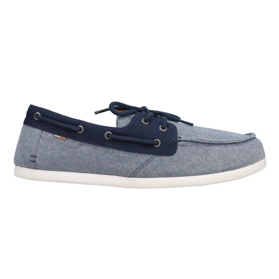 TOMS Claremont Boat Mens Blue Casual Shoes 10016295T