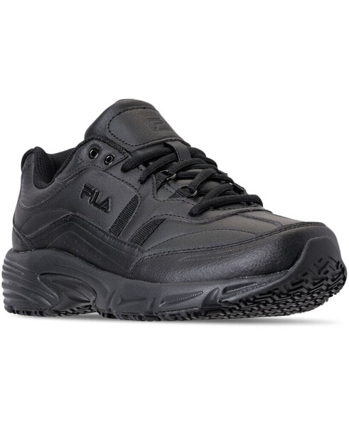 Men's Workshift Memory Foam Slip-Resistant Casual Work Sneakers from Finish Line