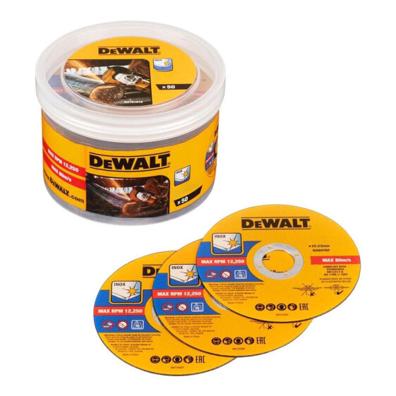 Отрезные диски Dewalt dt20598-qz Ø 125 mm Угловая шлифовальная машина (50 штук)