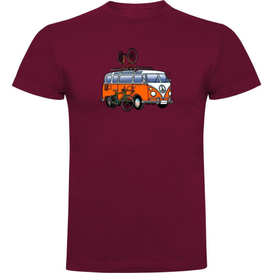 KRUSKIS Hippie Van Bike short sleeve T-shirt