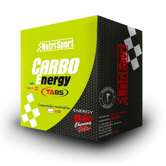 NUTRISPORT Carbo 18 Units Lemon Energy Gels Box