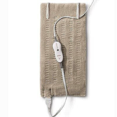 Sunbeam Premium Machine Washable Integrated Heating Pad with Compact Storage -