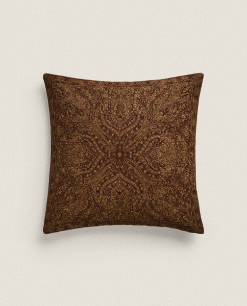 Paisley cushion cover