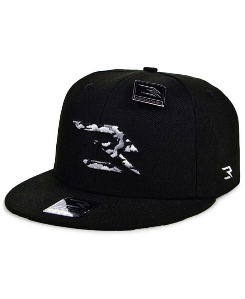 Men's Black, Camo Fashion Fitted Hat