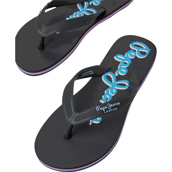 PEPE JEANS Bay Beach Claic Brand Slides