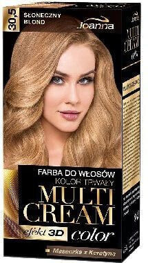 Краска для волос Joanna Multi Cream Color nr 30.5 Солнечный Блонд