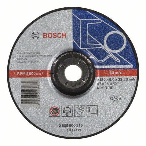 Bosch 2608600315 Schruppscheibe gekröpft 180 mm 1 St. Stahl