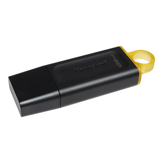 USB флеш-накопитель Kingston DataTraveler Exodia - 128 GB - USB Type-A - 3.2 Gen 1 (3.1 Gen 1) - Cap - 11 г - Черный