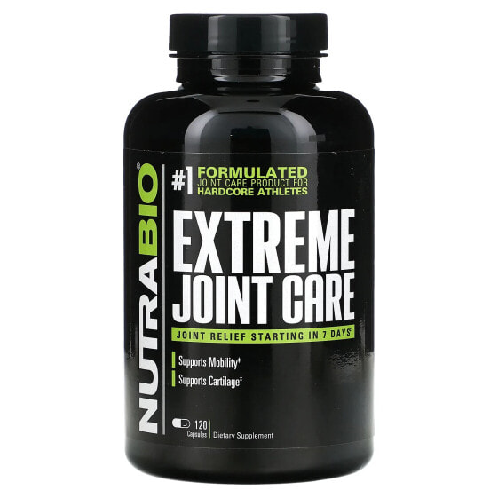 NutraBio, Extreme Joint Care, 120 капсул