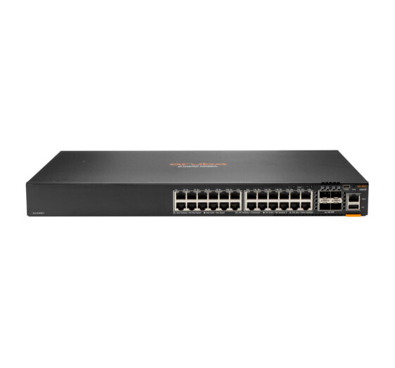 HPE a Hewlett Packard Enterprise company Aruba 6200F 24G 4SFP+ - Managed - L3 - Gigabit Ethernet (10/100/1000) - Rack mounting - 1U