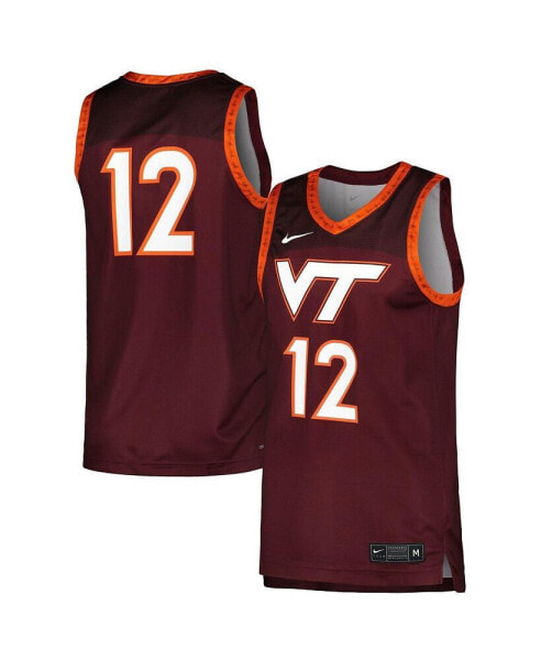 Men's Maroon Virginia Tech Hokies Replica Basketball Jersey