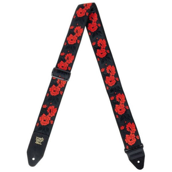 Ernie Ball Tango Rose Jacquard Strap