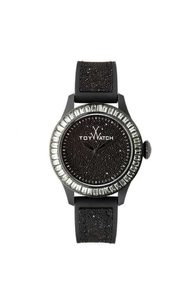 Toy Watch 302557 Women Glitter Only-Time Black GL03BK Swarovsky