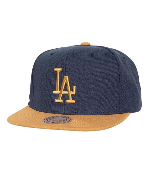 Men's Navy Los Angeles Dodgers Work It Snapback Hat
