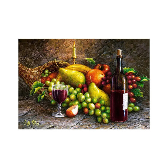 Puzzle Obst und Wein