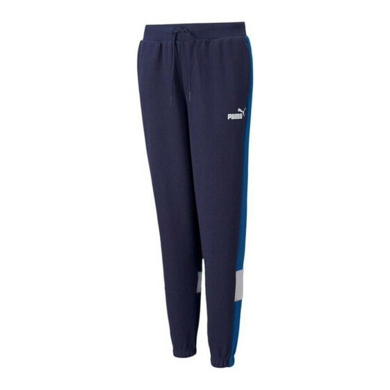 Спортивные штаны для детей Puma Essential+ Colorblock Темно-синий