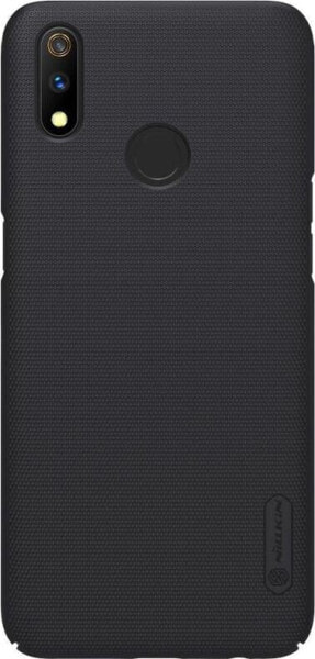 Nillkin Nillkin Super Frosted Shield - Etui Realme 3 Pro (Realme X Lite) (Black) uniwersalny