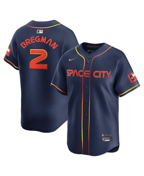 Men's Alex Bregman Navy Houston Astros City Connect Limited Player Jersey