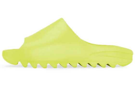 Шлепанцы спортивные Adidas originals Yeezy Slide "Glow Green" GX6138