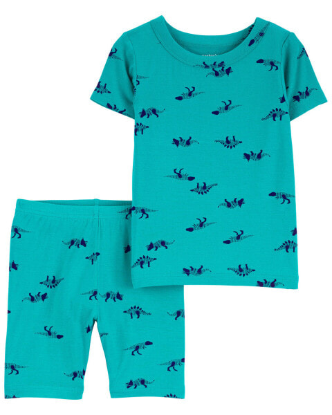 Toddler 2-Piece Dinosaur PurelySoft Pajamas 4T