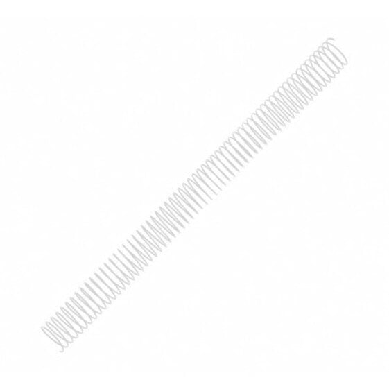 Спирали для привязки Fellowes 100 штук Белый Металл Ø 8 mm