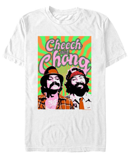 Men's Cheech and Chong Trippy Short Sleeve T-shirt