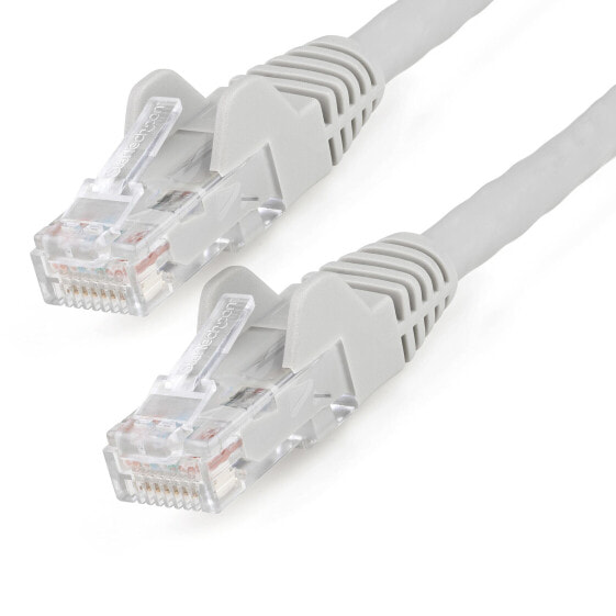50cm CAT6 Ethernet Cable - LSZH (Low Smoke Zero Halogen) - 10 Gigabit 650MHz 100W PoE RJ45 10GbE UTP Network Patch Cord Snagless with Strain Relief - Grey - CAT 6 - ETL Verified - 24AWG - 0.5 m - Cat6 - U/UTP (UTP) - RJ-45 - RJ-45