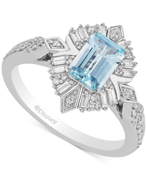 Кольцо Enchanted Elsa Aquamarine & Diamond