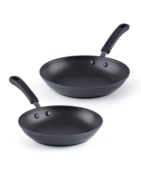 Nonstick Saute Fry Pan (8"/9.5") 2 Piece Professional Hard Anodized Frying Pan Cookware Sets