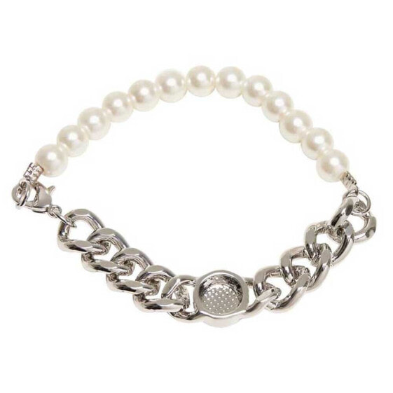 URBAN CLASSICS Pearl Flat Bracelet