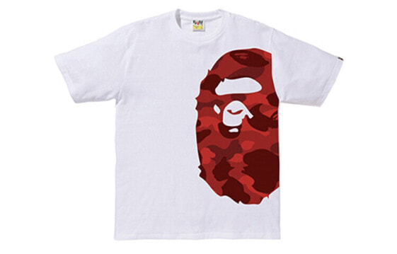 Футболка A Bathing Ape BAPE Color Camo Side Big Ape Head Tee