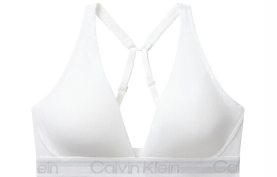 Бюстгальтер спортивный Calvin Klein QF6683-100, белый
