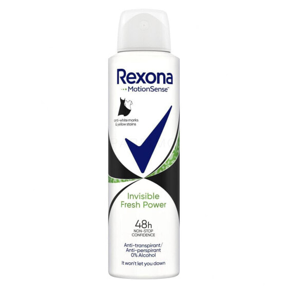 Rexona MotionSense Invisible Fresh Power 48H 150 ml antiperspirant Deospray für Frauen