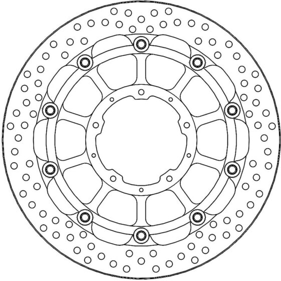 MOTO-MASTER Halo Honda 117050 Brake Disc