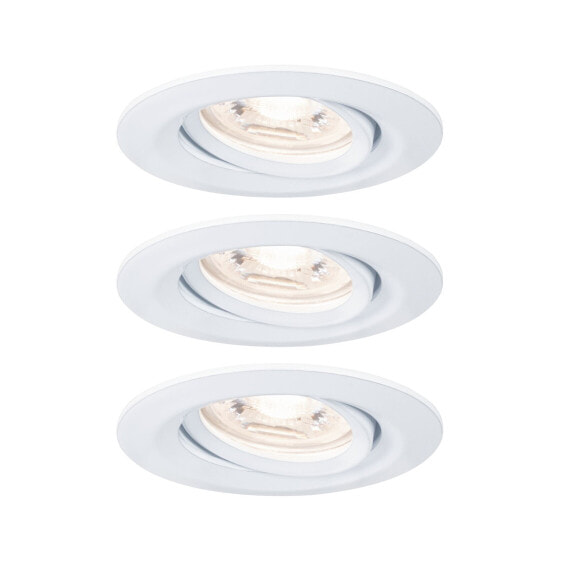PAULMANN 942.93 - Recessed lighting spot - Non-changeable bulb(s) - 1 bulb(s) - LED - 2700 K - White