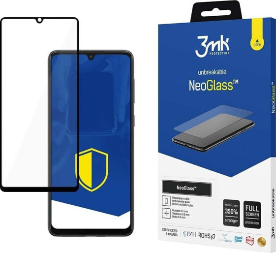 3MK Szkło ochronne 3MK NeoGlass Samsung Galaxy A22 4G czarne