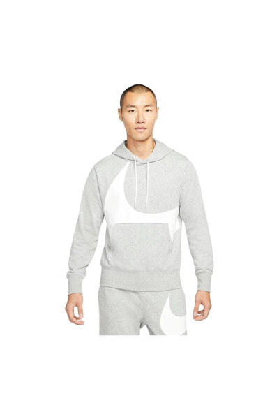 Sportswear Swoosh Semi-Brushed Back Pullover Hoodie Erkek Sweatshirt DH1027-063