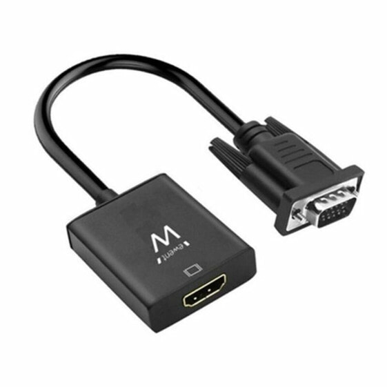 Адаптер VGA—HDMI с аудио Ewent EW9866