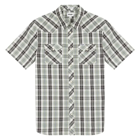 Рубашка спортивная Wrangler Western Regular Fit Short Sleeve Shirt