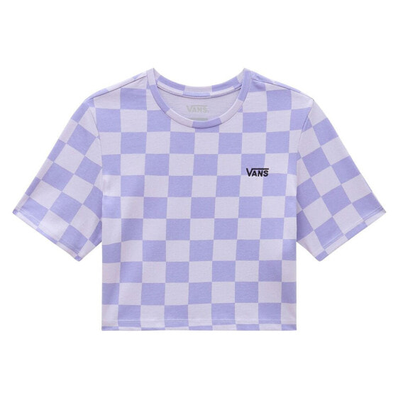 VANS Checker Crop II short sleeve T-shirt