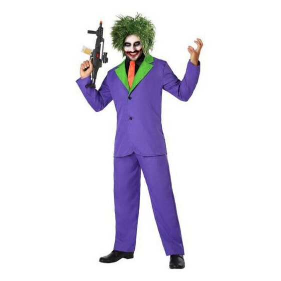 Маскарадные костюмы для взрослых Joker Фиолетовый Парень-асессин (3 Предметы)