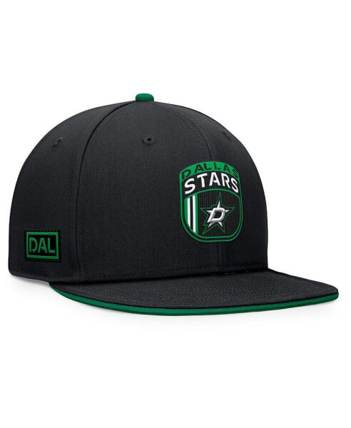 Men's Black Dallas Stars 2024 NHL Draft Snapback Hat